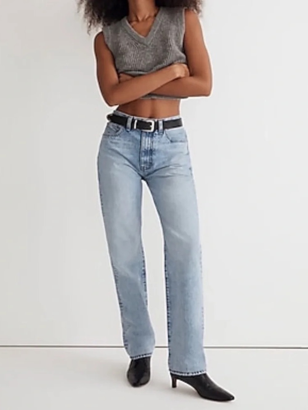 Madewell straight leg jeans